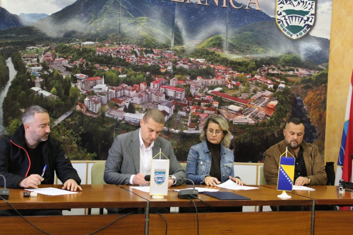 Potpisivanje ugovora o zakupu proizvodnog prostora u Općini Jablanica
